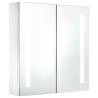 LED Bathroom Mirror Cabinet 60x14x62 cm - Stylish Storage