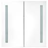 LED Bathroom Mirror Cabinet 60x14x62 cm - Stylish Storage