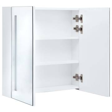 LED Bathroom Mirror Cabinet 60x14x62 cm - Stylish Storage