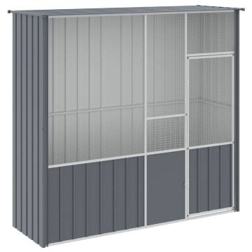 Bird Cage Anthracite 215x78x200 cm - Durable Steel Design