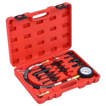 14 Piece Diesel Compression Gauge Test Kit for Cars & Trucks