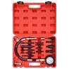 14 Piece Diesel Compression Gauge Test Kit for Cars & Trucks