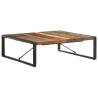 Industrial Coffee Table 120x120 cm - Solid Reclaimed Wood