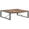 Industrial Coffee Table 120x120 cm - Solid Reclaimed Wood