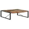 Industrial Coffee Table 120x120 cm - Solid Reclaimed Wood