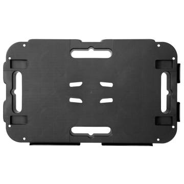 Transport Trolleys 2 pcs Black Polypropylene 200 kg - HipoMarket