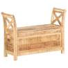 Solid Mango Wood Hall Bench - Stylish & Durable | HiPo Market