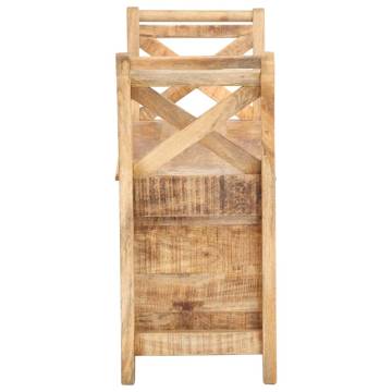 Solid Mango Wood Hall Bench - Stylish & Durable | HiPo Market