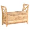 Solid Mango Wood Hall Bench - Stylish & Durable | HiPo Market