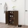 Shoe Cabinet Brown Oak 60x35x92 cm Engineered Wood Colour brown oak Quantity in Package 1 Number of Number of shelves 