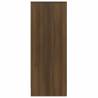 Shoe Cabinet Brown Oak 60x35 cm | Stylish Storage Solution