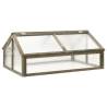 Greenhouse Grey 114x80 cm Firwood - Perfect for Your Garden