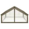 Greenhouse Grey 114x80 cm Firwood - Perfect for Your Garden