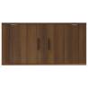 Wall Mounted TV Cabinet Brown Oak - 80x34.5x40 cm | Hipo Market