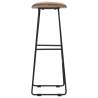 Bar Chairs Set - 2 Pcs Reclaimed Teak | HipoMarket UK