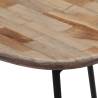 Bar Chairs Set - 2 Pcs Reclaimed Teak | HipoMarket UK