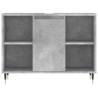 Stylish Concrete Grey Bathroom Cabinet - 80x33x60 cm