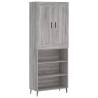 Highboard Grey Sonoma - Stylish Storage Solution | HipoMarket UK