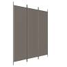 3-Panel Room Divider Anthracite 150x220 cm - HipoMarket