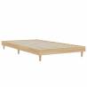 Sonoma Oak Bed Frame 100x200 cm - Quality Engineered Wood