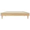 Sonoma Oak Bed Frame 100x200 cm - Quality Engineered Wood