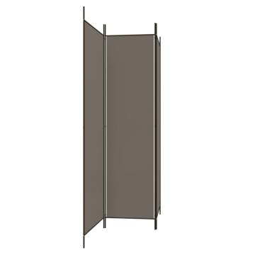 3-Panel Room Divider Anthracite 150x220 cm - HipoMarket