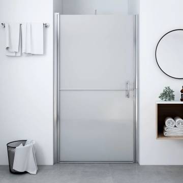 Shower Door Frost Tempered Glass 91x195 cm - Modern Design