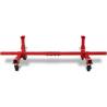 Mobile Axle Stand Red | Safe Vehicle Movement | Hipomarket