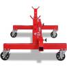 Mobile Axle Stand Red | Safe Vehicle Movement | Hipomarket