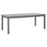 Garden Table Grey Wash 200x90x74 cm Solid Acacia Wood Colour grey Size 200 x 90 x 74 cm Quantity in Package 1 