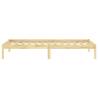 Solid Wood Pine Bed Frame 90x200 cm - Modern & Durable