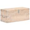 Solid Acacia Wood Chest 90x40x40 cm | Stylish Storage Solution