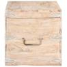 Solid Acacia Wood Chest 90x40x40 cm | Stylish Storage Solution