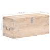 Solid Acacia Wood Chest 90x40x40 cm | Stylish Storage Solution