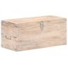 Solid Acacia Wood Chest 90x40x40 cm | Stylish Storage Solution