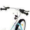 Kids Bike 18 Inch Blue and White - Stylish & Sturdy