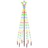 Colorful 180cm Christmas Tree with 108 LEDs & Spike