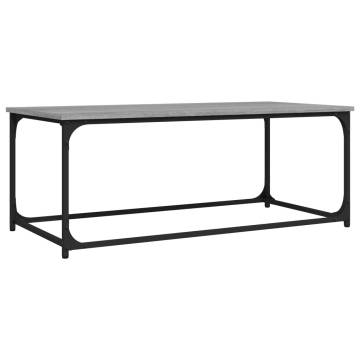 Elegant Grey Sonoma Coffee Table - 102x50x40 cm | HipoMarket