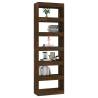 Book Cabinet & Room Divider - Smoked Oak 60x30x198 cm