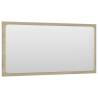 Sonoma Oak Bathroom Mirror - Stylish & Durable | Hipomarket