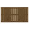 Honey Brown Wall Headboard - Solid Pine | HipoMarket UK