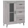 Highboard Grey Sonoma - Stylish Storage Solution | HipoMarket