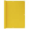 Balcony Screen Yellow 120x400 cm HDPE Colour yellow Size 120 x 400 cm Quantity in Package 1 