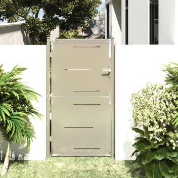 Garden Gate 100x180 cm Stainless Steel - Durable & Stylish