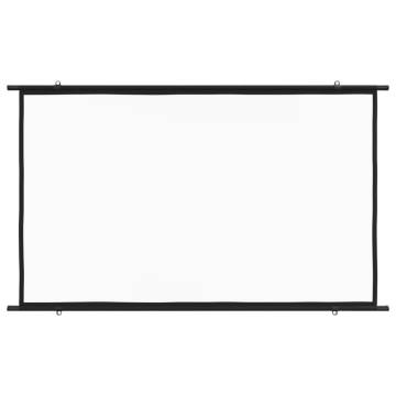 50" 16:9 Projection Screen - Perfect for Home & Office