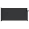 Retractable Side Awning Black 100x300 cm | Hipomarket