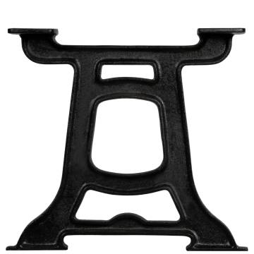 Y-Frame Cast Iron Coffee Table Legs - 2 Pcs | Hipomarket