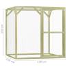 Durable Chicken Cage 1.5x1.5m - Impregnated Pinewood