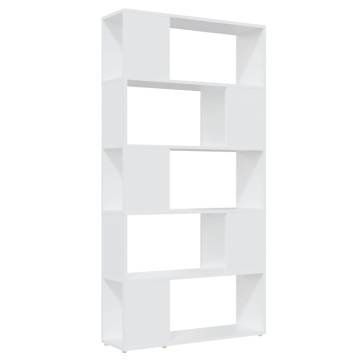 Book Cabinet Room Divider White - 80x24x155 cm | HipoMarket