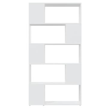 Book Cabinet Room Divider White - 80x24x155 cm | HipoMarket